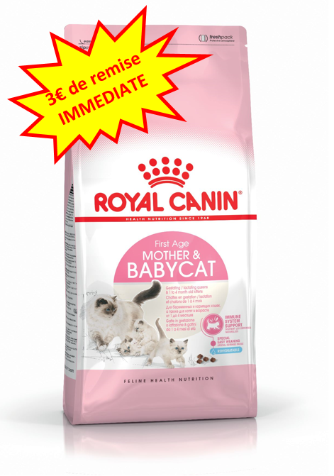 -3€ sur le Royal Canin Chat Mother and Babycat en 2kg. (Louhans) Dog A'chat