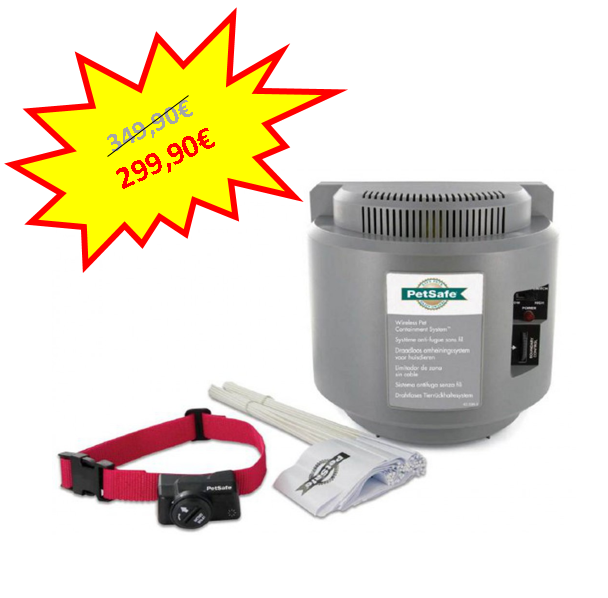 -50€ sur la Clôture Anti Fugue Sans Fil Petsafe