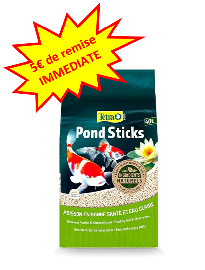 -5€ sur le Tetrapond Sticks en 40L. Dog A'chat -5€ sur le Tetrapond Sticks en 40L. Dog A'chat