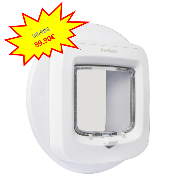 -10€ sur la Chatière Electronique à Lecture de Puce Petsafe.